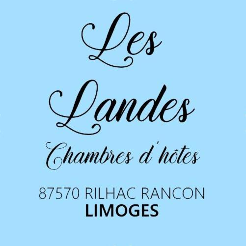 Hotel Les Landes Rilhac-Rancon Zewnętrze zdjęcie